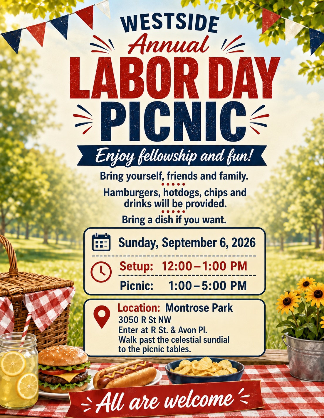 Westside Club - Labor Day Picnic 2026